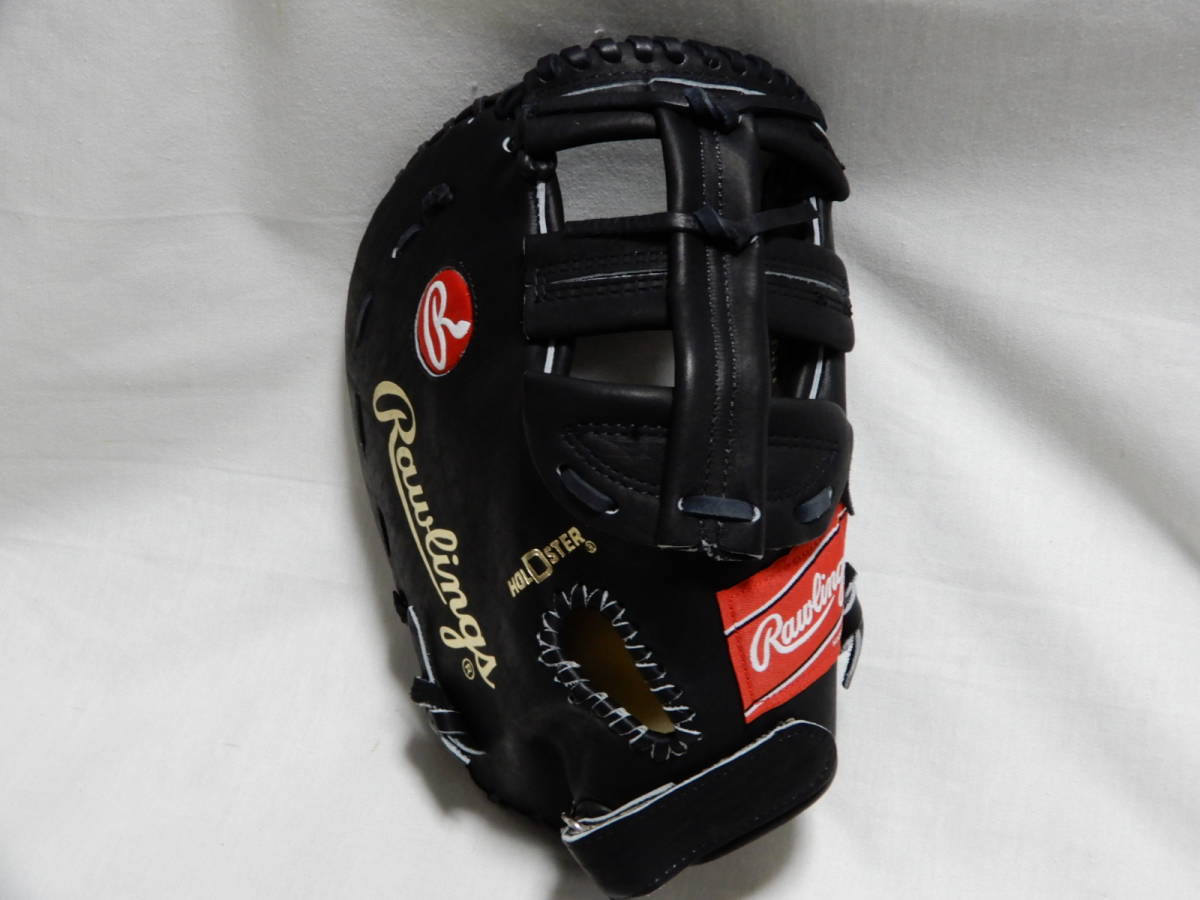Rawlings 軟式用 ファーストミット プロモデル USA グローブ 黒 赤