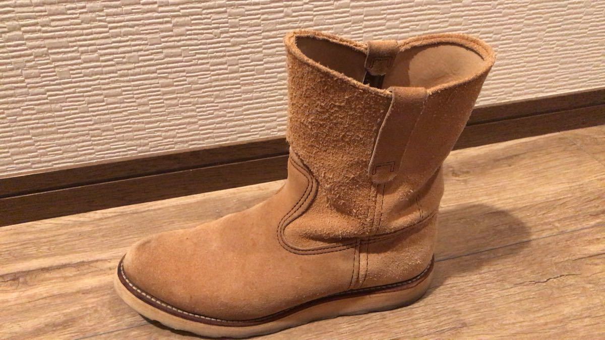 廃盤 90s 旧 刺繍羽タグ REDWING 8168 ペコス ブーツ RED WING レッド