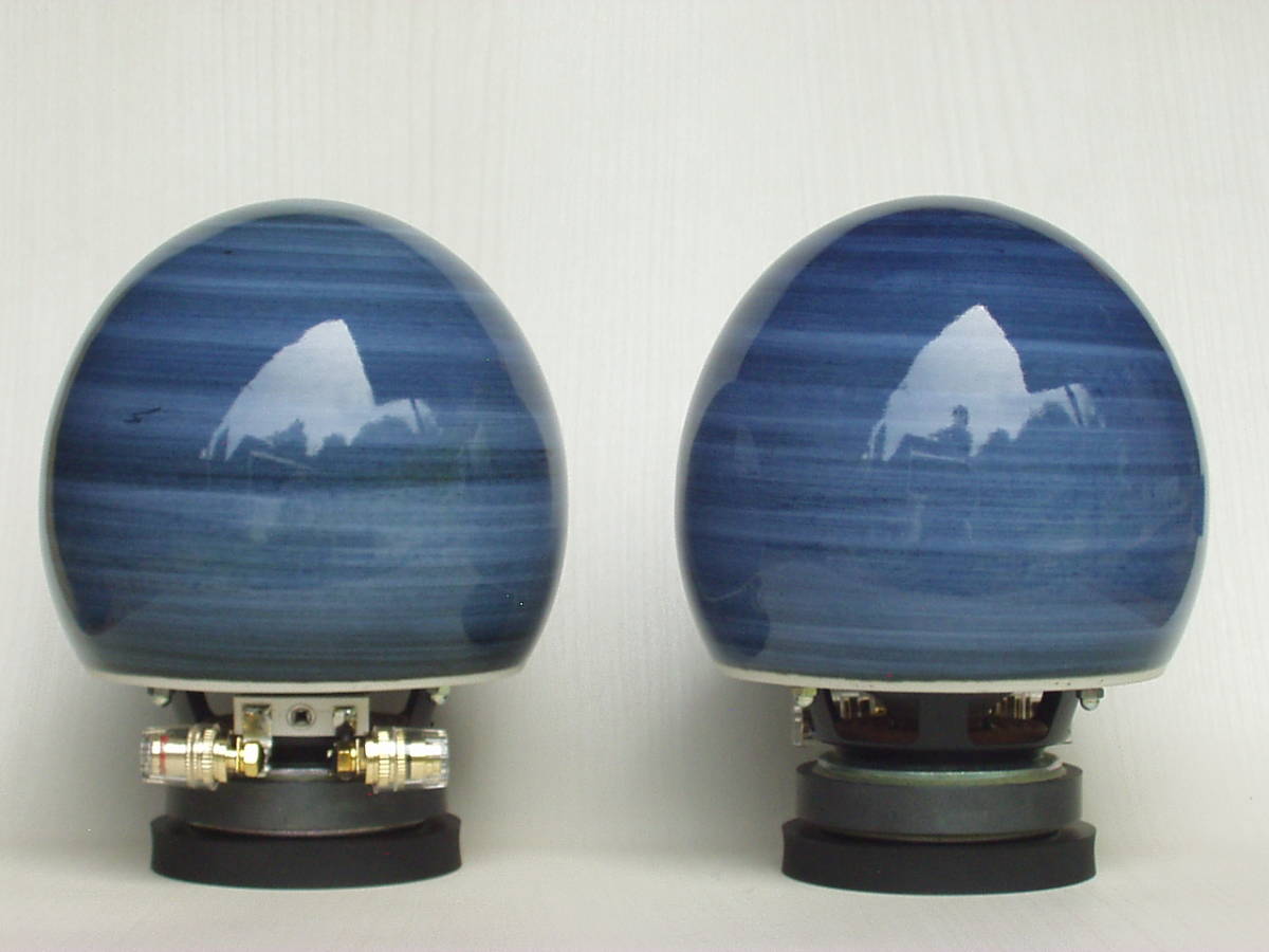 【本物保証，安い】 OMF800P＋コーン還流器 特許 究極の 〔超小型 重低音 高解像度 高定位〕 ８㎝ ５Ｗ フルレンジスピーカー 青ペア(FOSTEX)｜売買されたオークション情報、yahooの商品情報をアーカイブ公開 - オー FOSTEX