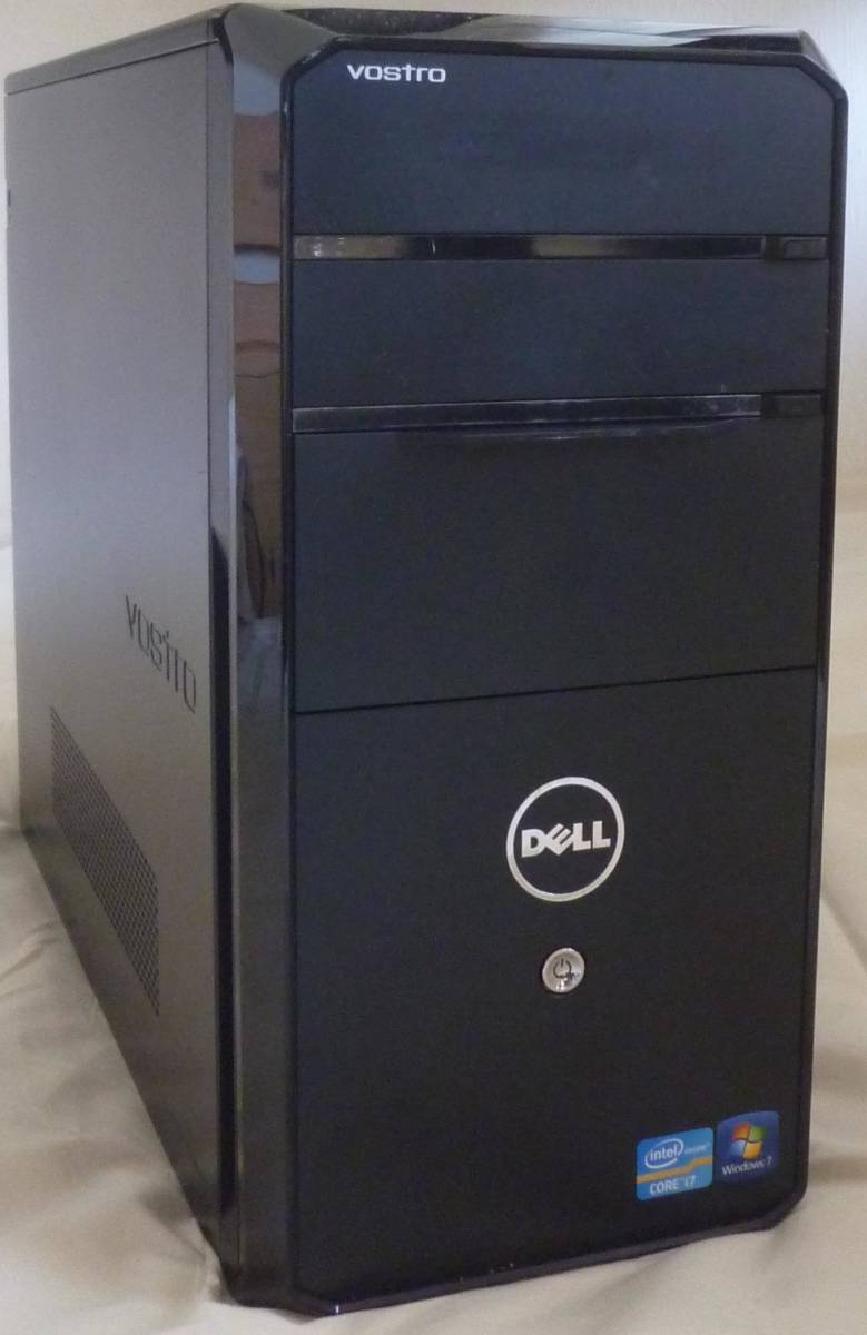 セットアップ済み すぐ使える 新品SSD搭載 高速起動 動作 DELL vostro460 第2世代 Core i7 2600 8GB HDD1TB Windows10 Office 領収書発行