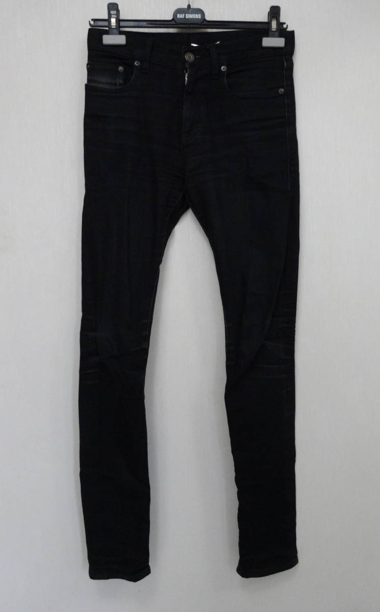 SAINT LAURENT PARIS D02 M/SK-LW 27 デニムパンツ スキニー 黒 