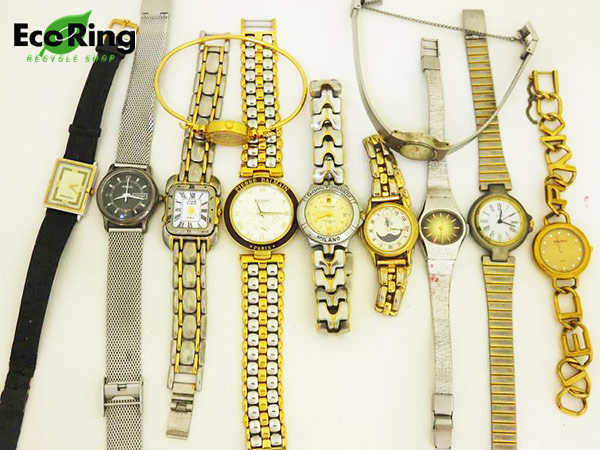 1円 ジャンク品 セイコー ニナリッチ ダンヒル シチズン フェッシル 他