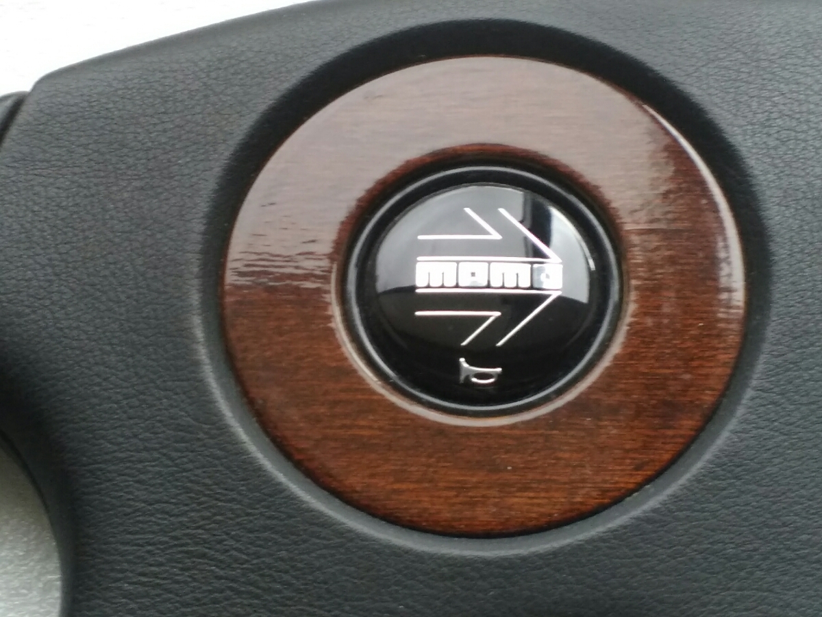 6366 正規品！MOMO OLYMPIC 3 モモオリンピックⅢ 36Φ MOMO Olympic III Steering Wheel 360mm Wood Leather JDM Vintage