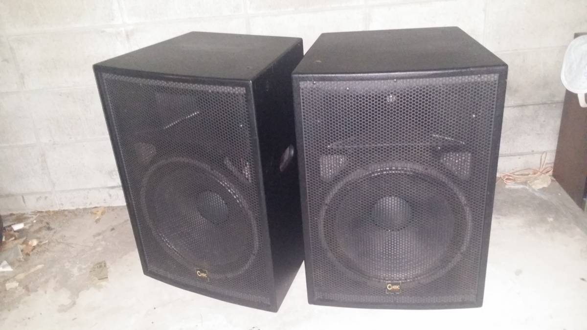 スピーカー Classicpro製 38cm （15TB065-L） 2個 Amazon | CLASSIC