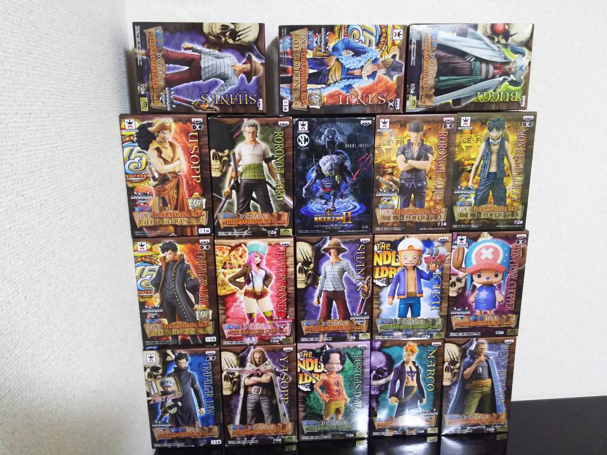 ワンピース DXFフィギュア 18体セット 未開封 ワンピース フィギュア 18体セット DX DXF 造形王 ワンピース