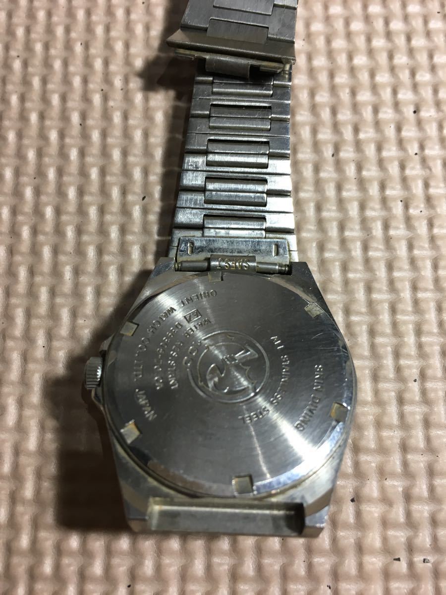 稀少品 ！ORIENT オリエント VX SWIMMER 100 クォーツ D39306 腕時計 1点_5