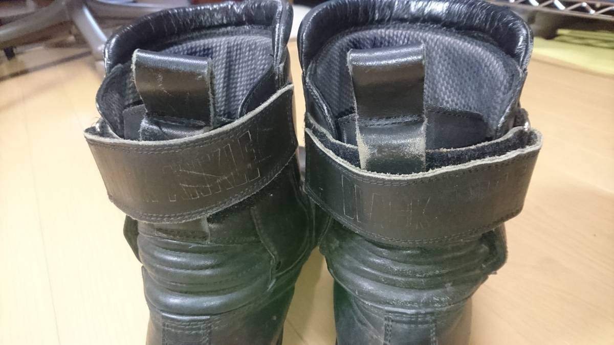 KADOYA カドヤ K'S LEATHER ブラックアンクル/BLACK ANKLE 27.5cm USED