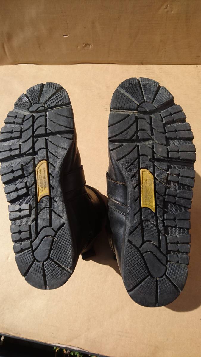 KADOYA カドヤ K'S LEATHER ブラックアンクル/BLACK ANKLE 27.5cm USED