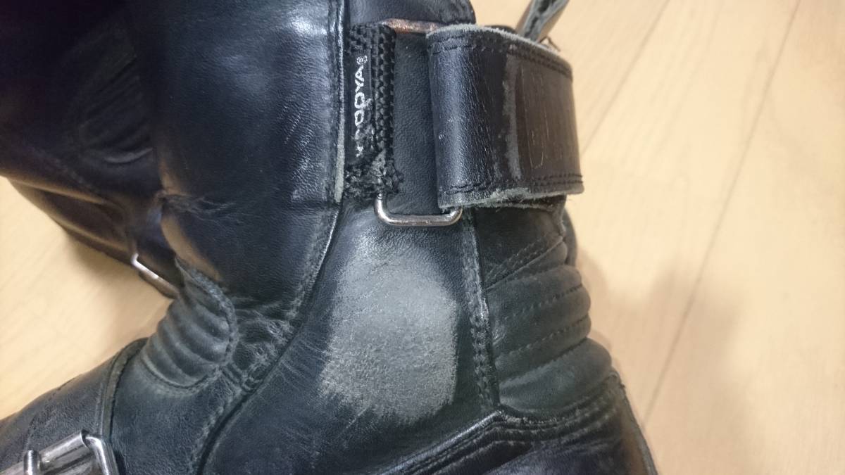 KADOYA カドヤ K'S LEATHER ブラックアンクル/BLACK ANKLE 27.5cm USED
