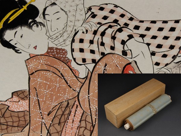 宇】肉筆 春画絵巻物 12枚 箱付 HD570 春画 - Yahoo!オークション 12図1巻