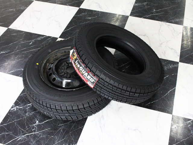 155／80R13 スタッドレス（タイヤ｜タイヤ・ホイール）：車 YOKOHAMA