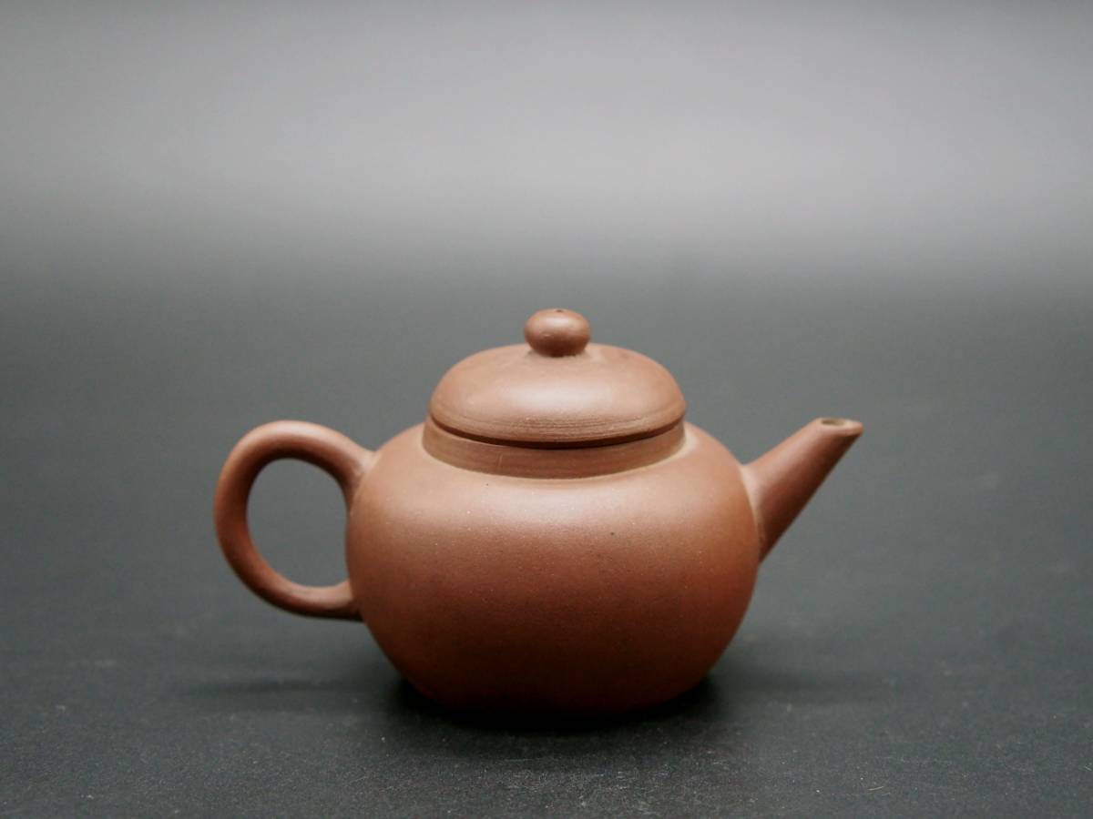 朱泥 煎茶道具 紫砂 唐物 急須 紫泥 茶道具 中国古玩 砲口 中国