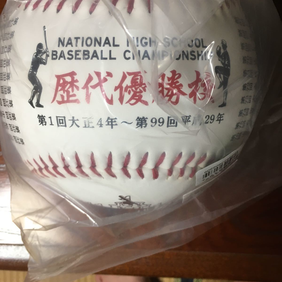 第100回全国高校野球選手権記念大会 歴代優勝校 記念ボール 直径約15