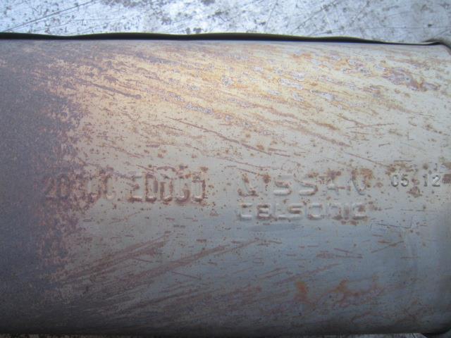 ティーダ DBA-C11 エキゾーストセンターマフラー B16 カルソニック 20300-ED025