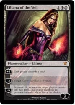of the ヴェールのリリアナ MTG ISD 英語版 Veil ヴェールのリリアナ