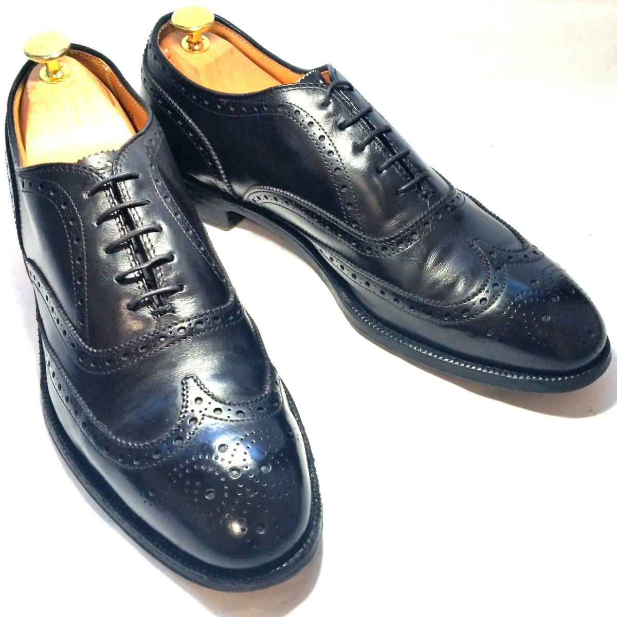 WING TIP(カーフ・モディファイドラスト・シングルレザーソール 6-EYE 