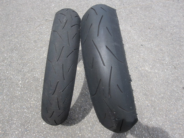 ダンロップ α13SP-Z 110/70ZR17 150/60ZR17 新品 パーツ オートバイ