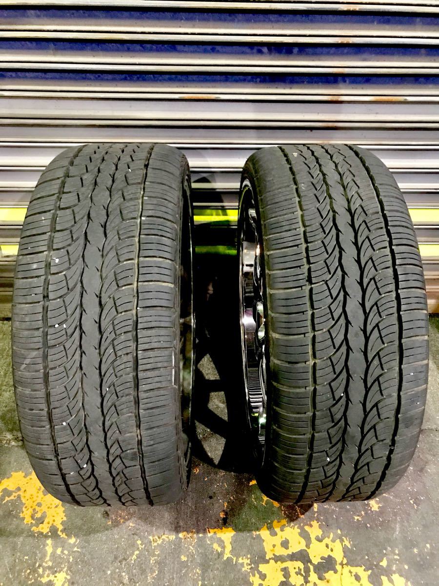 LEXANI LX-9 26インチ 10J＋15 139.7 6穴 タイヤホイールセット バリ溝