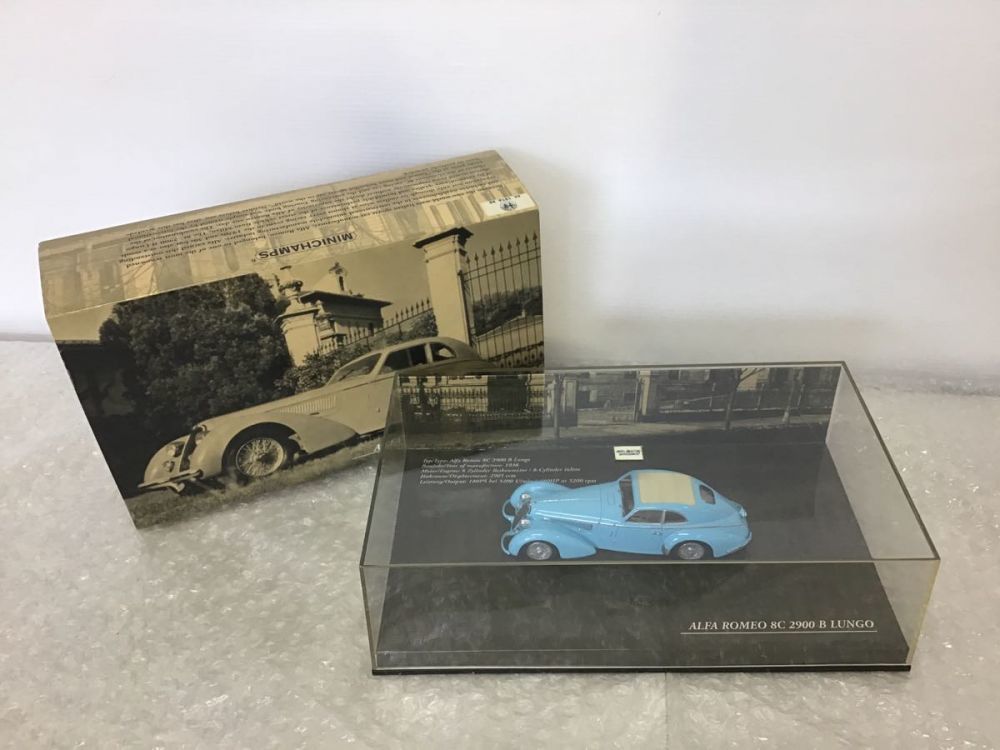 ミニチャンプス 1/43 ALFA ROMEO 8C 2900 B LUNGO ミニカー