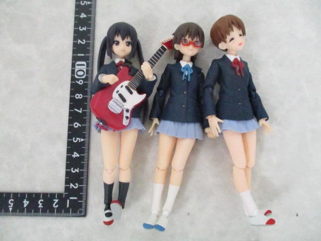 箱無し けいおん figma 中野梓，琴吹紬，平沢唯，田井中律，秋山