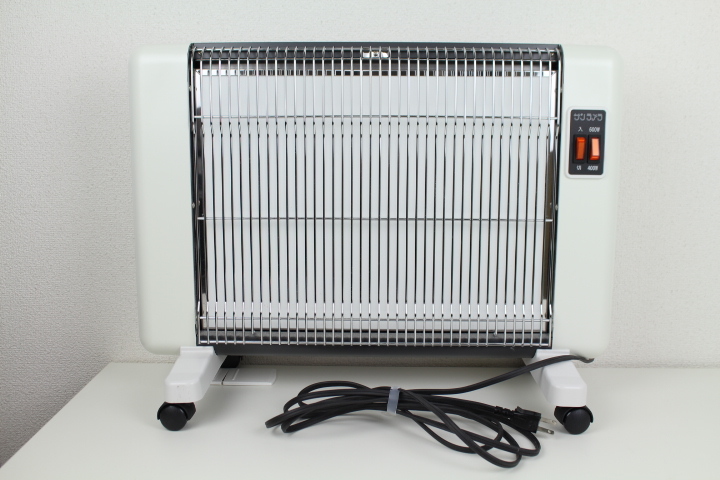 動作確認済み◇遠赤外線輻射式セラミックヒーター サンラメラ 600W 600