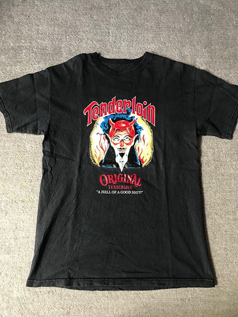 本店限定 TENDERLOIN T-TEE O.N オールドニック 加工 サイズ M