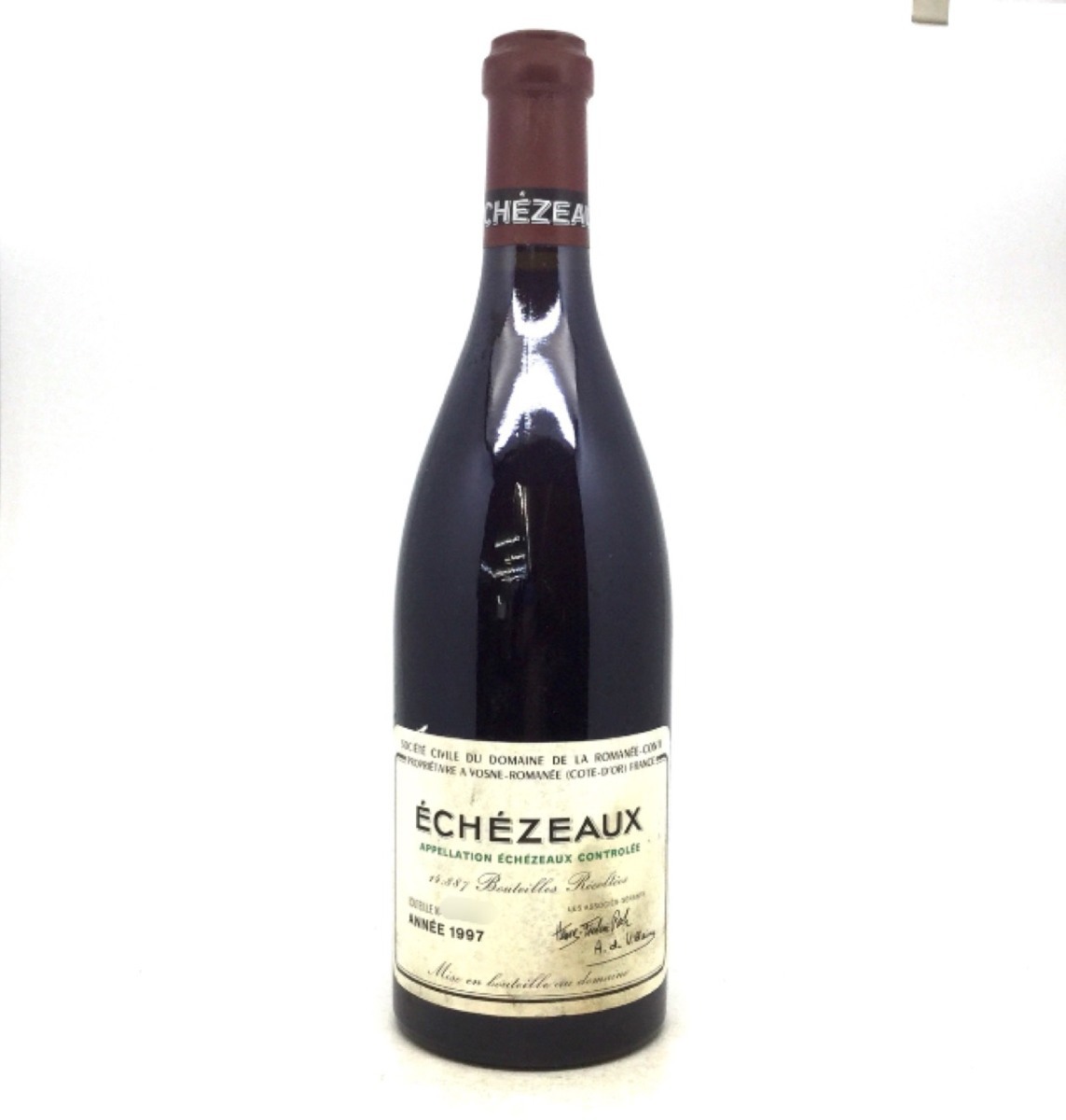 エシェゾー DRC ロマネコンティ ド ラ ロマネ ドメーヌ 1997年