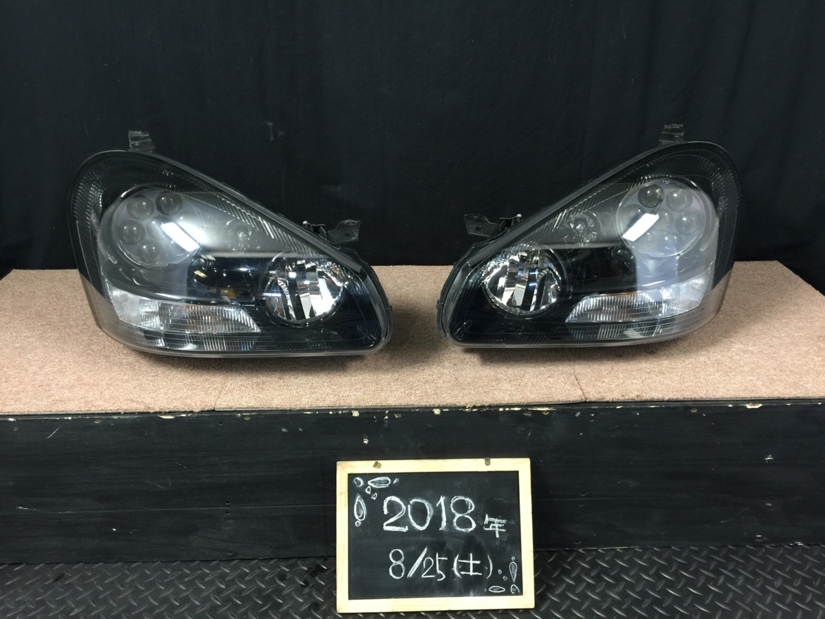 F50シーマ ヘッドライト 左右セット クリアレンズ