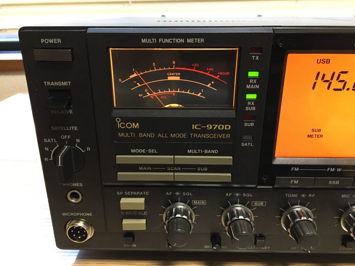 アイコム IC-970D 144／430MHz ハイパワートランシーバー 美品です_2