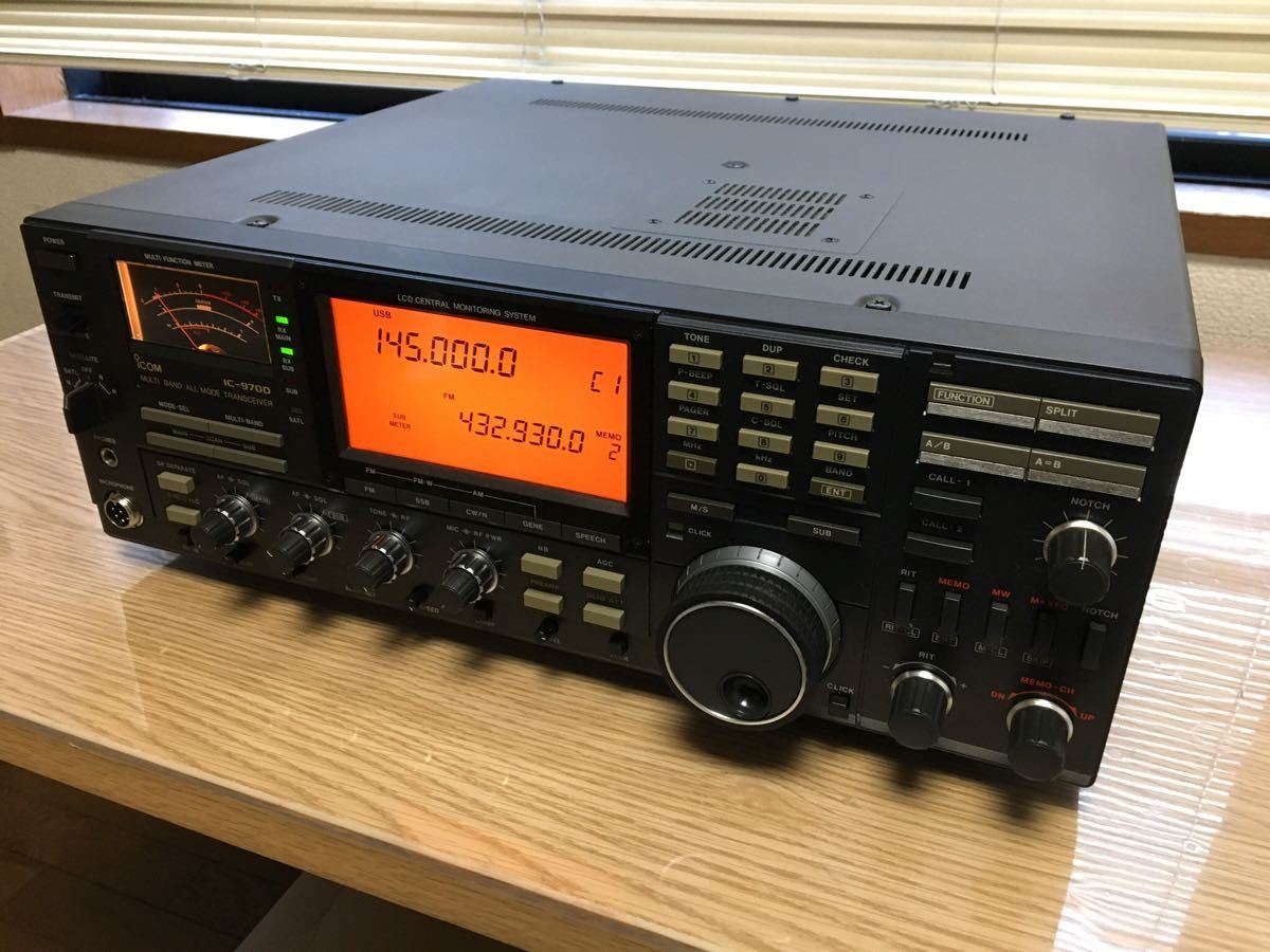 アイコム IC-970D 144／430MHz ハイパワートランシーバー 美品です_4