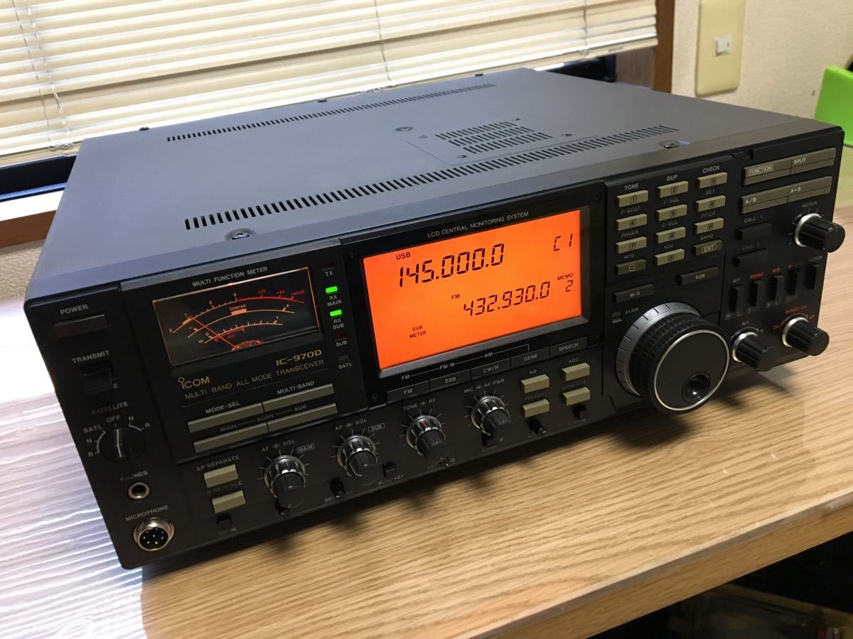 アイコム IC-970D 144／430MHz ハイパワートランシーバー 美品です_5