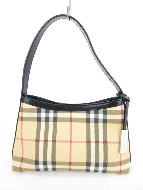 バーバリー BURBERRY バッグ ハンド ノバチェック ベージュ /fy レディース
