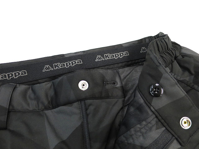 KAPPA カッパ 中綿パンツ ブラック系 M [240001144081]【中古】メンズ