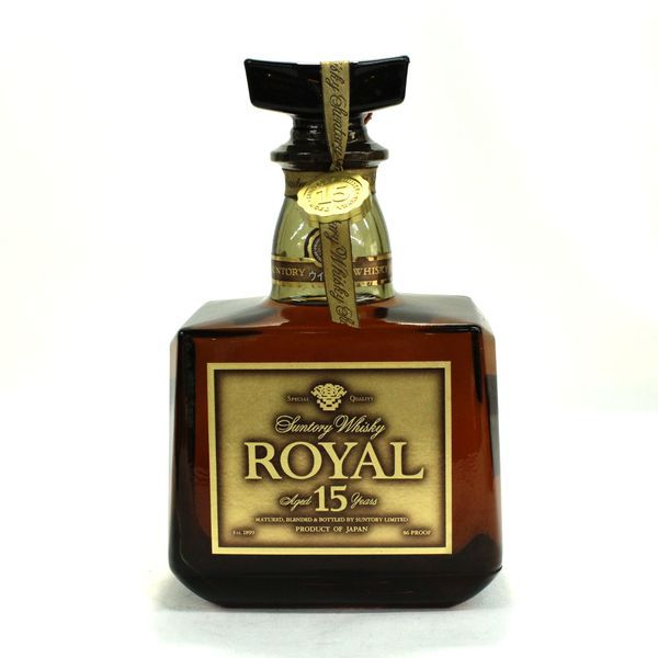 ☆古酒 SUNTORY（サントリー）ローヤル ゴールドラベル 15年 750ml 