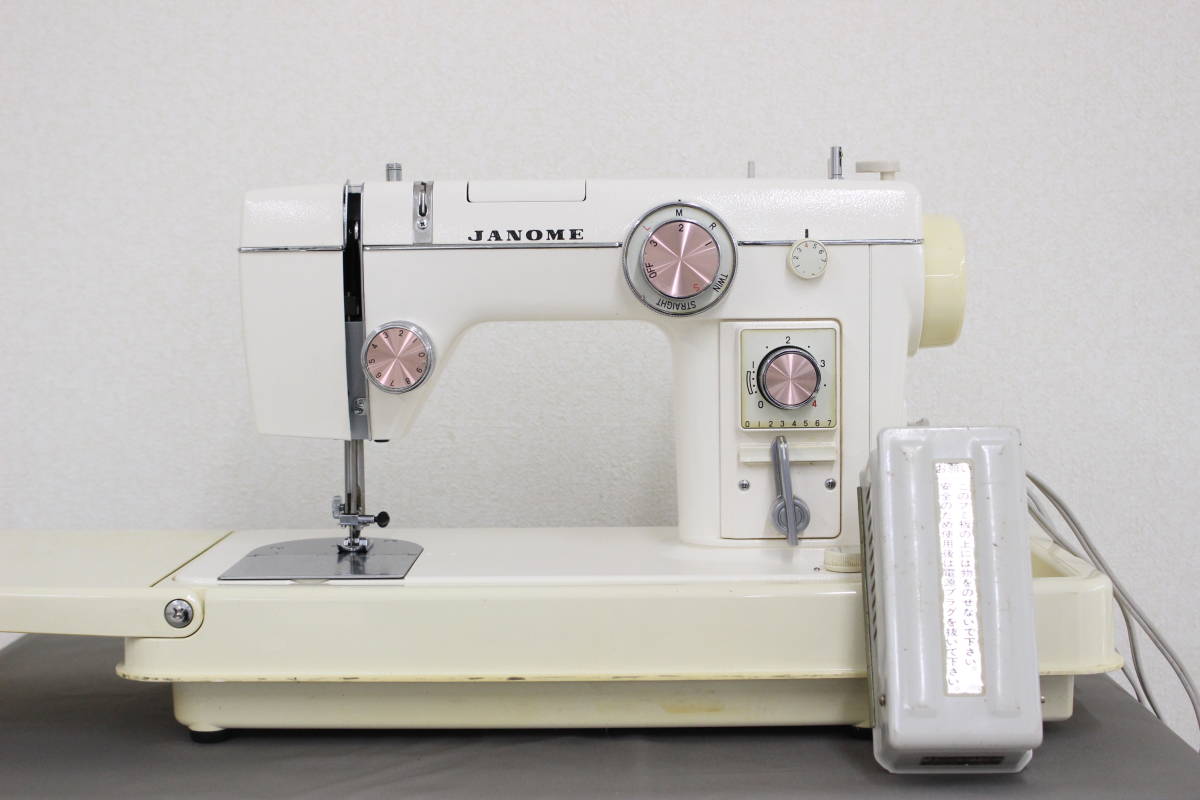 JANOME ジャノメ ミシン 802型 ミシン 足踏み 裁縫 手工芸