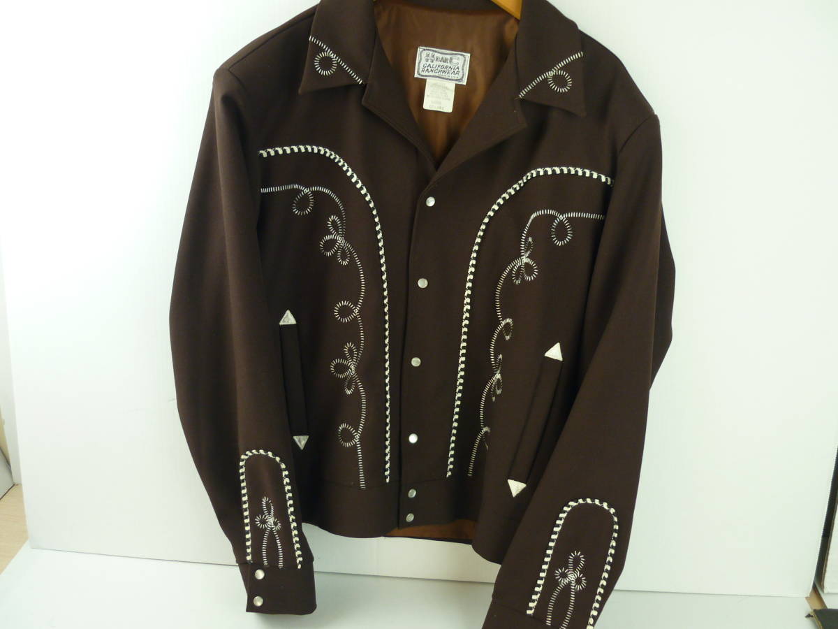 ☆美品☆HBARC ウエスタンジャケット USA製 ロカビリー カントリー 