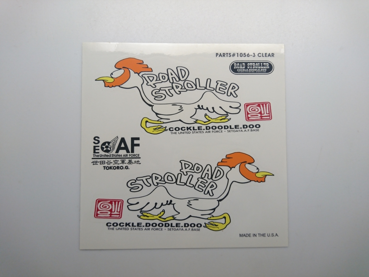 本物！非売品 世田谷ベース ロードストローラー ステッカー SEAF