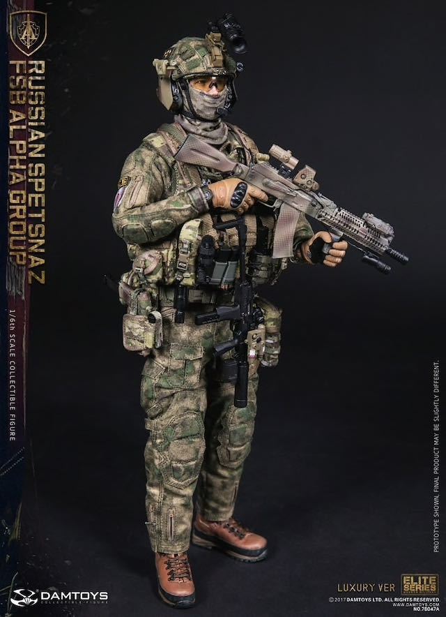 アルファ部隊29体 DAM】No.78047A ELITE SERIES 1/6 RUSSIAN SPETSNAZ FSB ALPHA GROUP