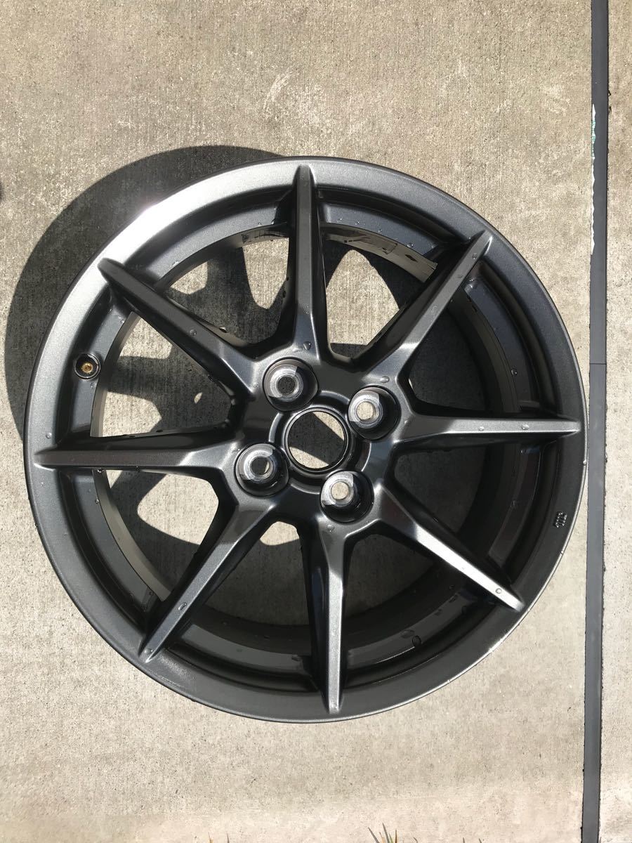 【新車外し】NDロードスター　16インチ純正ホイール　2本 純正NDロードスター アルミ16インチ 16インチ 純正 ロードスター