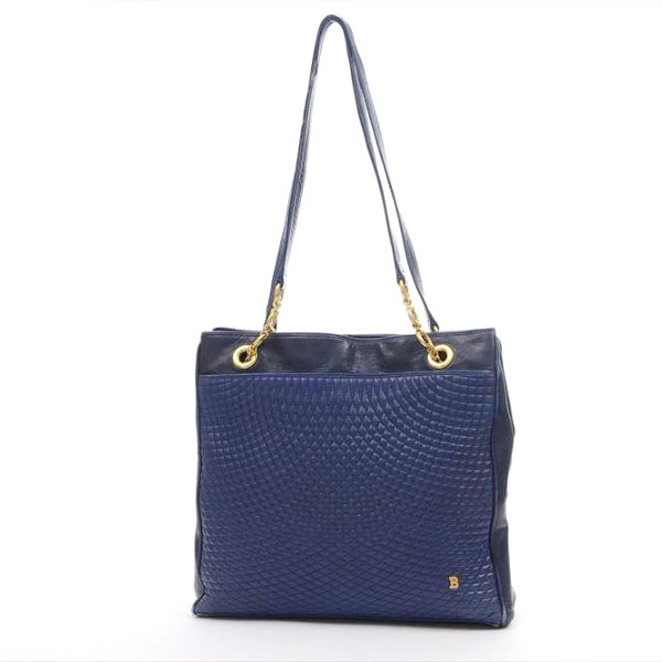 BALLY バリー キルティングレザーショルダーバッグ トートバッグ 