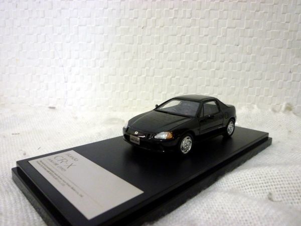 ハイストーリー 1/43 CR-X SiR 1992 ハイストーリー ホンダ CR-X delsol SiR 1992 1/43 ミニカー Honda