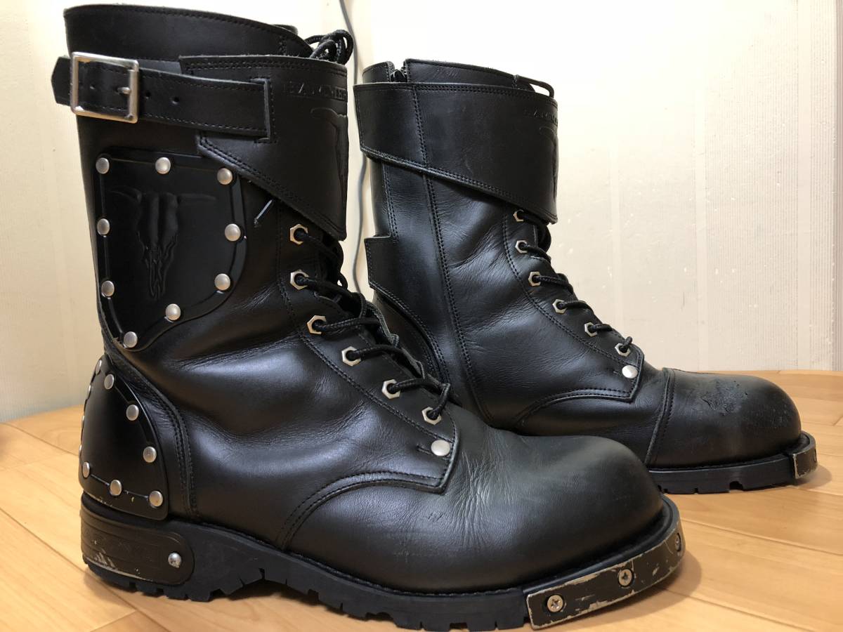 KADOYA HAMMER 牛革製ライディングレザーブーツ 普段履き26.5cmの方に 良品