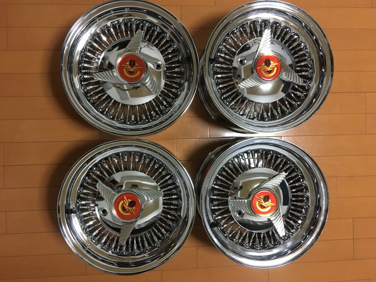 マクリーン　ホイール　100 4 スタンダード 7J 13 EURO T/A マクリーン mclean ワイヤーホイール 13インチ 7j スタンダード 4穴