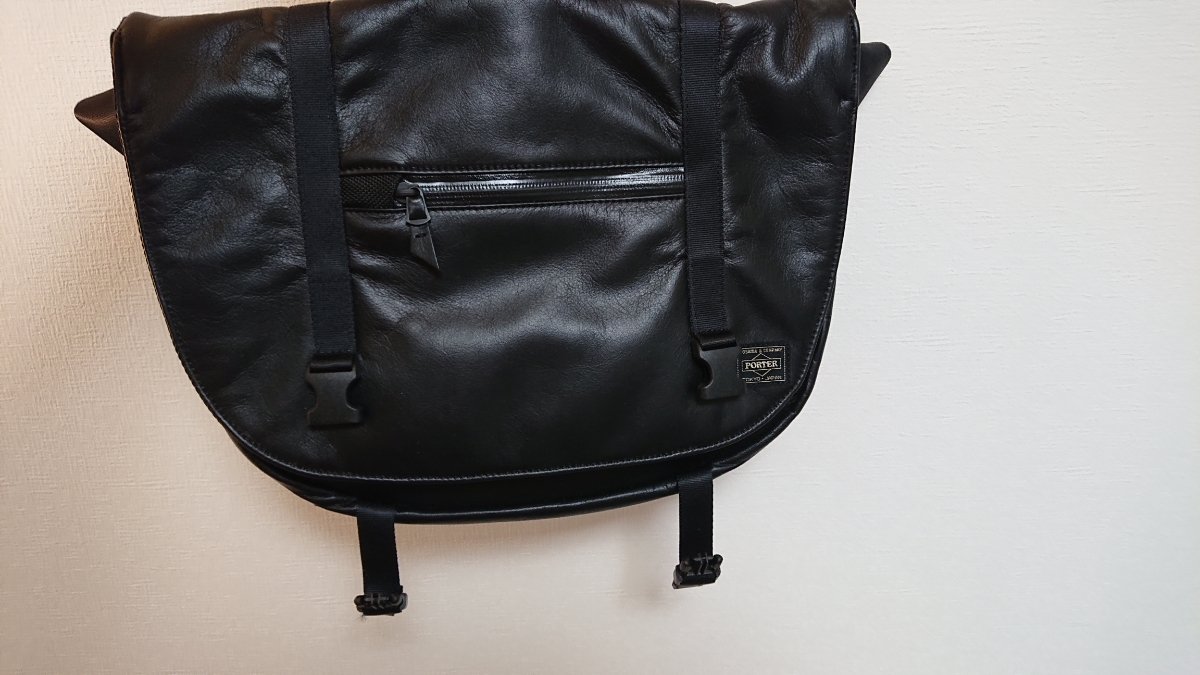 ポーター 吉田カバン ZOOM メッセンジャーバッグ 黒 PORTER ZOOM