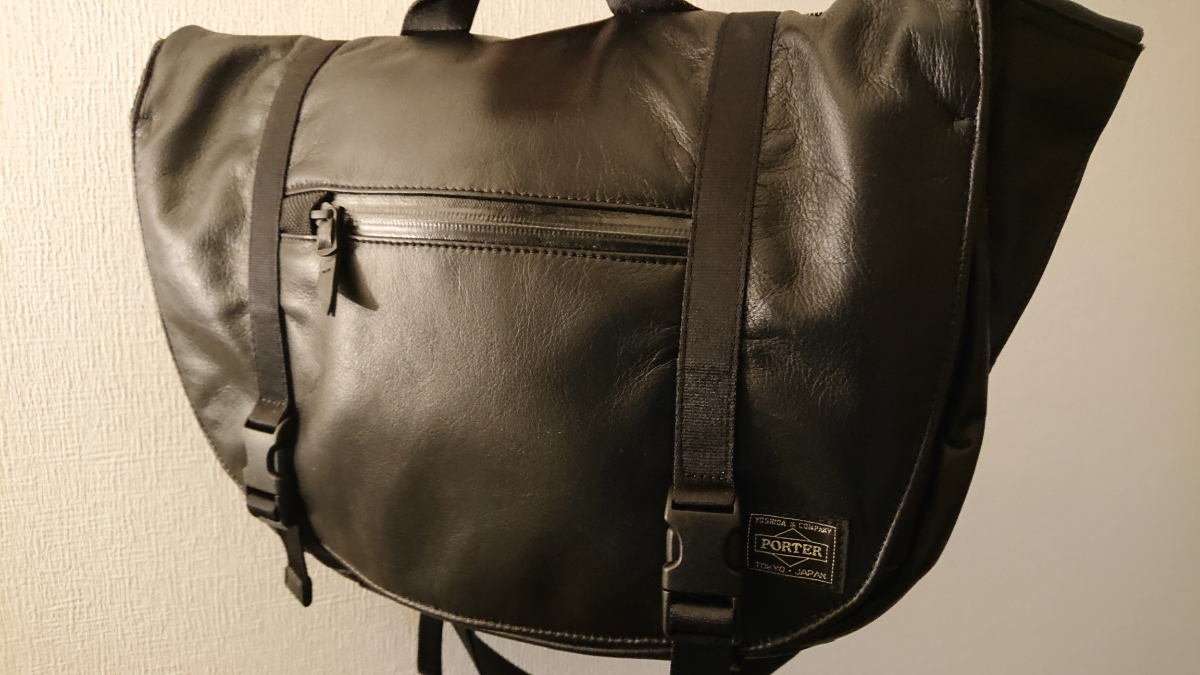 ポーター 吉田カバン ZOOM メッセンジャーバッグ 黒 PORTER ZOOM