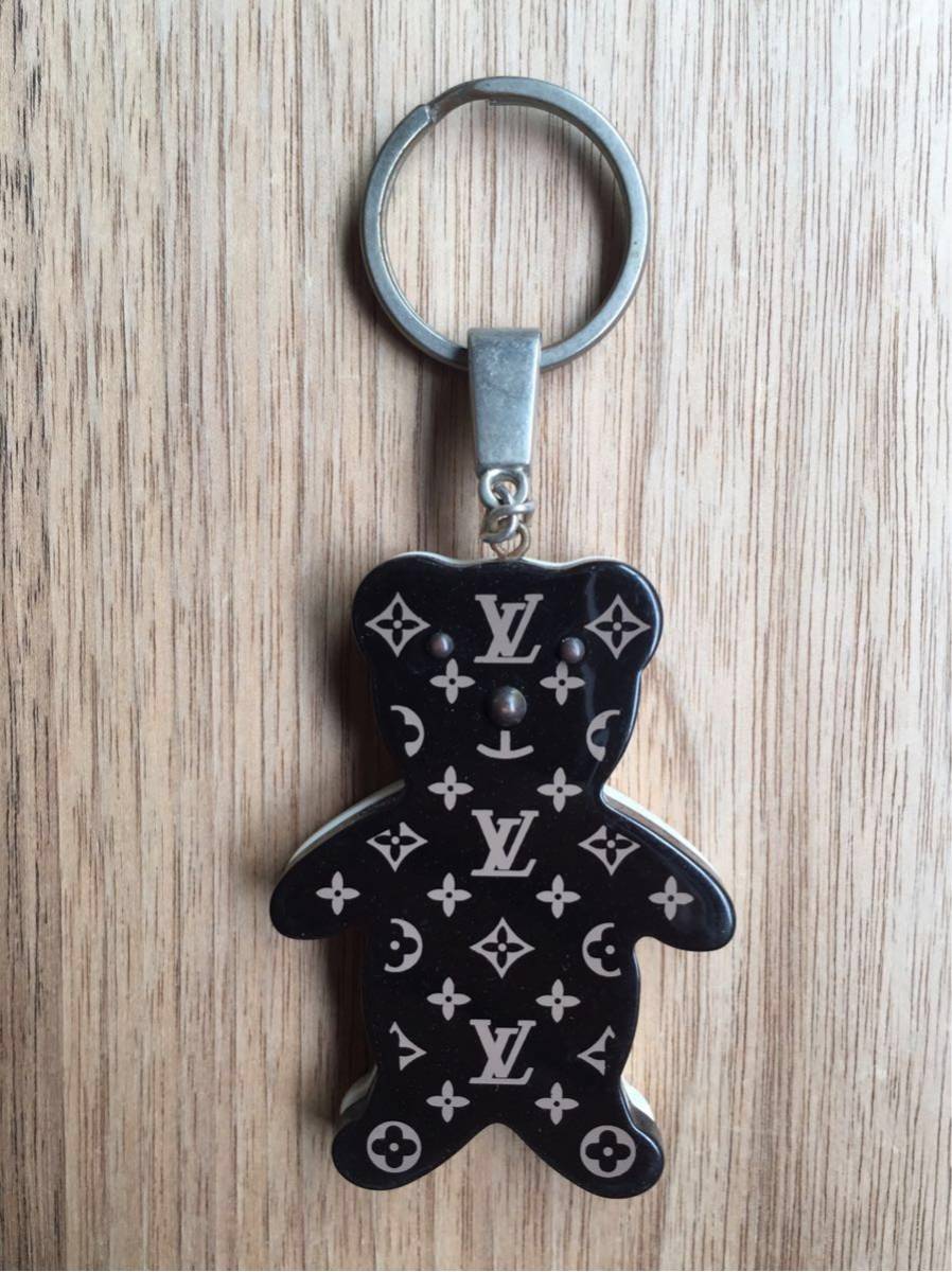 ルイヴィトン LOUIS VUITTON モノグラム テディベア クマ キーホルダー