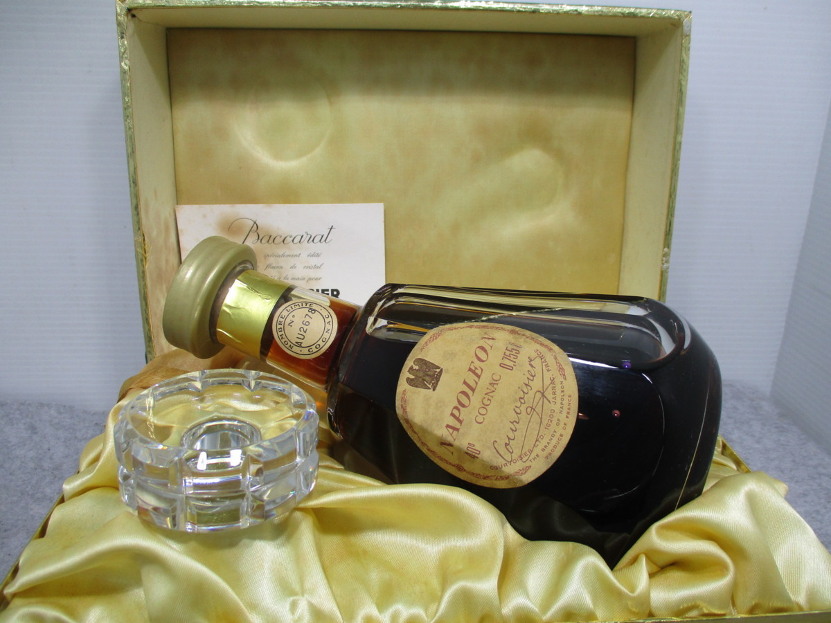 COURVOISIER NAPOLEON COGNAC クルボアジェ ナポレオン バカラ