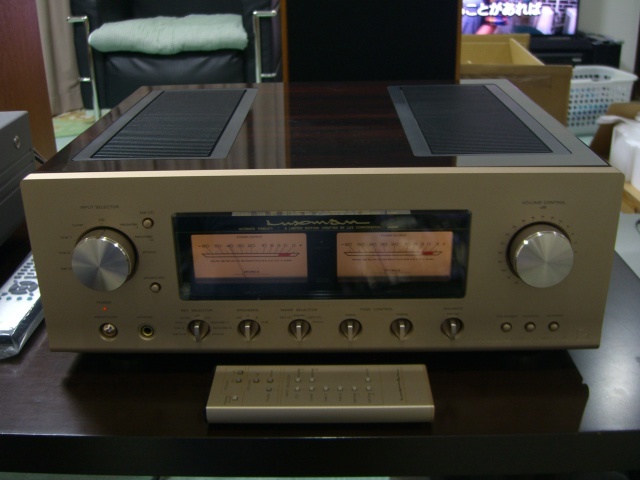 ☆　LUXMAN L-509s　ラックッスマン当時の最高級プリメインアンプ　極上美品　☆