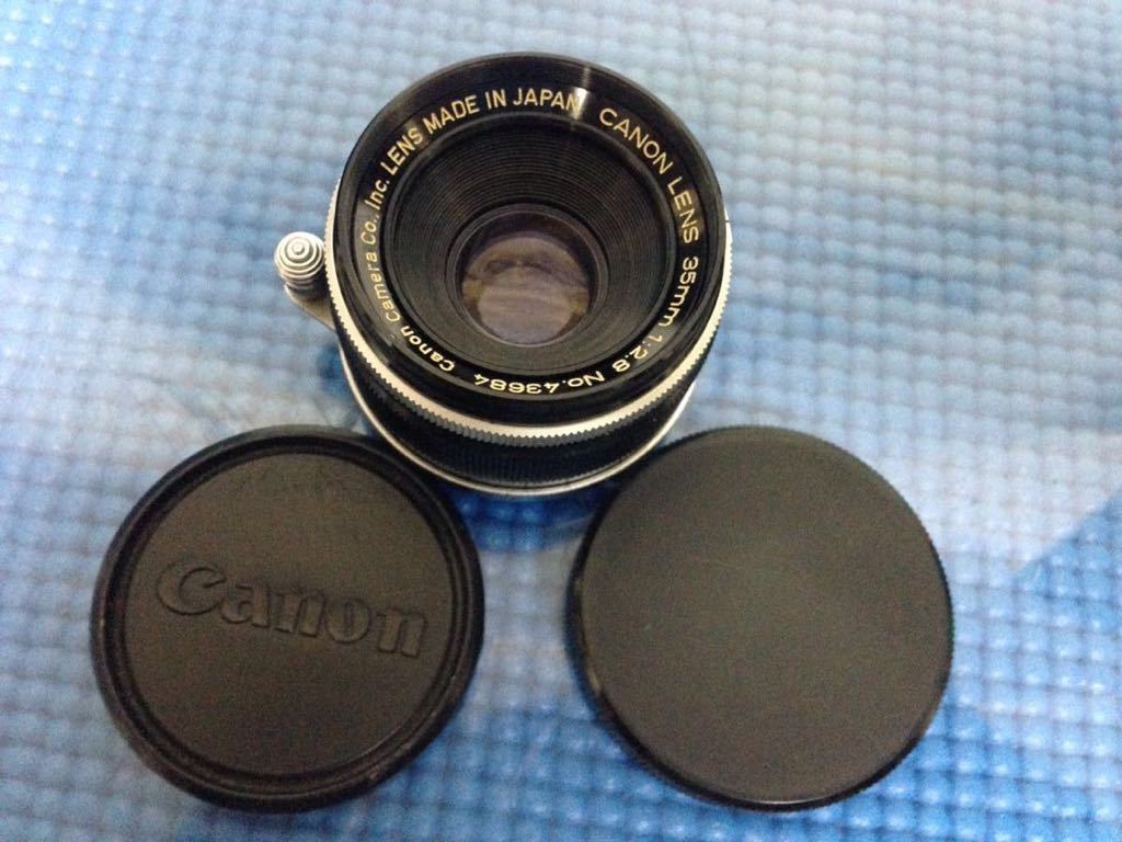 Canon LENS 35mm F2.8 Lマウント オールド 交換用レンズ (60s) 【公式