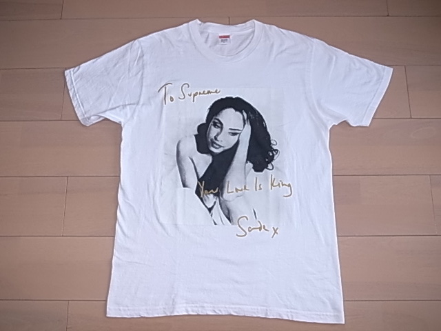 ☆ 17SS SUPREME シュプリーム Sade Tee シャーデー Tシャツ (ホワイト
